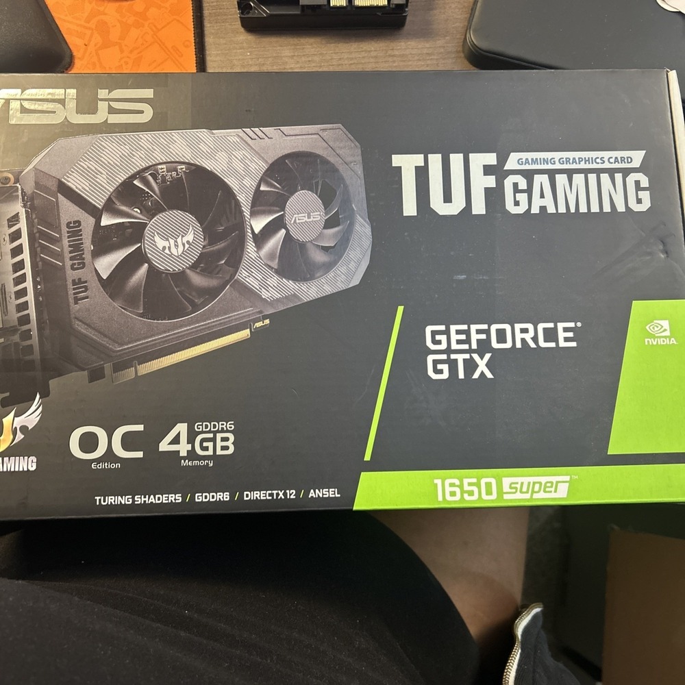 ASUS GeForce GTX 1650 Super TUF OC 4GB GDDR6 Used Works Great